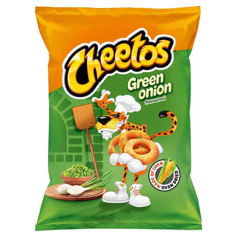 Cheetos Chrupki kukurydziane o smaku zielonej cebulki 130 g