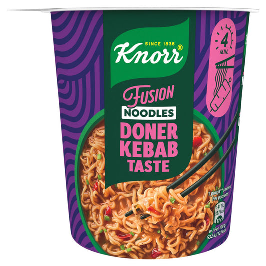 Knorr Fusion Kluski z mieszanką przyprawową o smaku kebaba z sosem chili 80 g