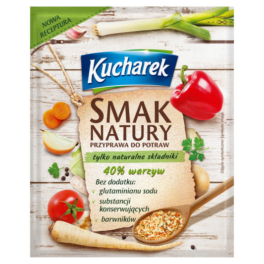 Kucharek Smak Natury Przyprawa do potraw 75 g