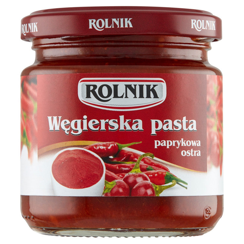 Rolnik Węgierska pasta paprykowa ostra 190 g
