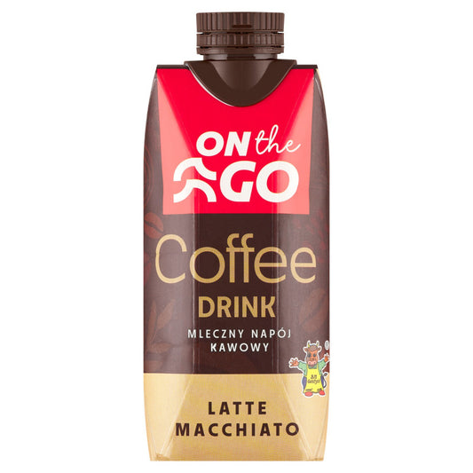 SM Gostyń On The Go Latte Macchiato Mleczny napój kawowy 330 ml