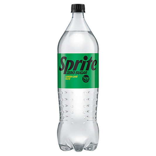 Sprite Zero Sugar Napój gazowany o smaku cytrynowo-limonkowym 1,5 l
