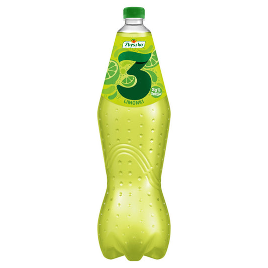 Zbyszko 3 Napój gazowany limonki 1,75 l